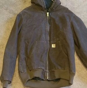 Brown Carhartt jacket